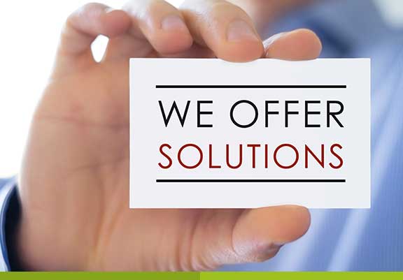 We offer solution